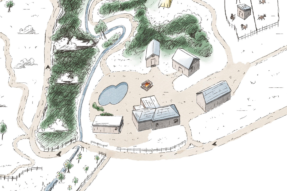 EcoRanch on the Eco Valley property map