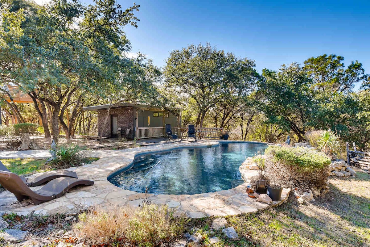 Natural stone pool