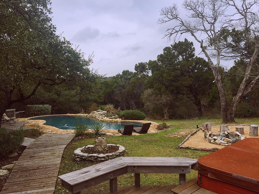 Original Austin Eco Ranch cabin living area